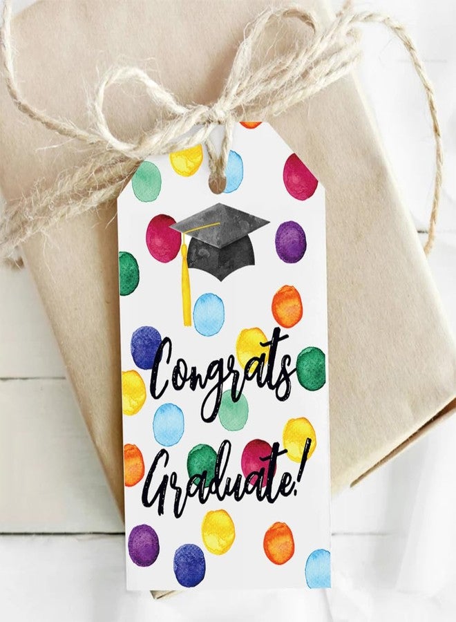 SEBMNOO Congrats Graduate Gift Tags for Graduation Gifts for Her Him, Graduation Party Favors Bags Gift Tag, Graudation Decorations Calss of 2026 Tags, Gift Wrapping Paper Labels for College High School - Image 1